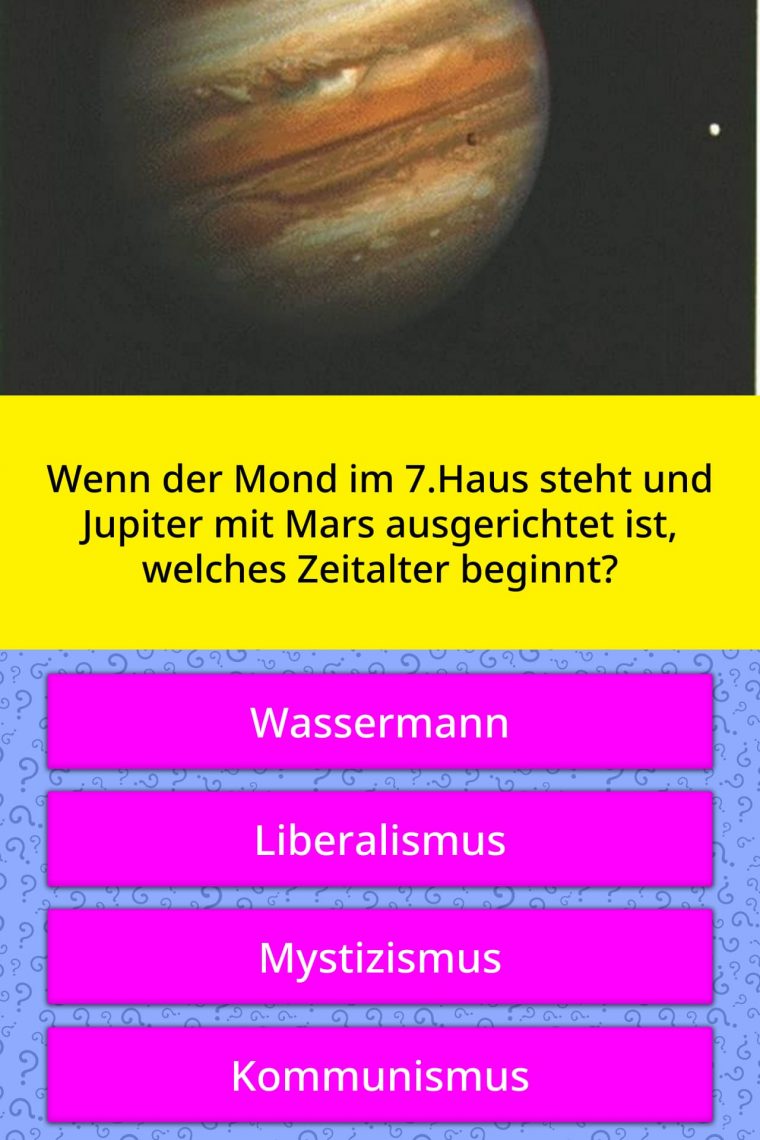 Wenn Der Mond Im 7.haus Steht Und | Quiz-Antworten concernant Quiz Musical En Ligne