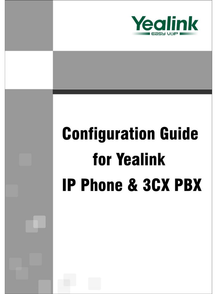 yealink phone instruction manual