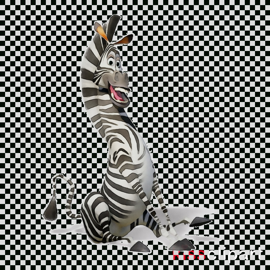 Zebra Cartoon Clipart - Wildlife, Giraffe, Transparent Clip Art tout Madagascar Zebre