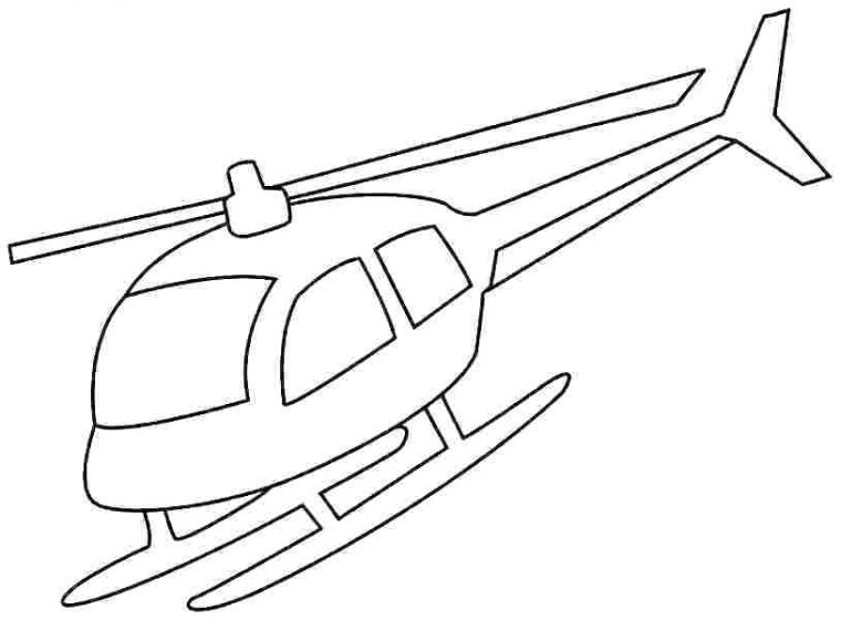 printable army helicopter coloring pages