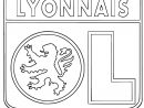 Blason Ol : Coloriage Ol (Olympique Lyonnais) À Imprimer intérieur Dessin De Foot A Imprimer