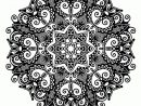 Coloriage D’un Superbe Mandala Typique De L’inde avec Coloriage Hugo Lescargot Mandala