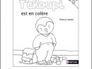 Coloriage T'Choupi À Imprimer : T'Choupi Est En Colère tout Tchoupi Al Ecole