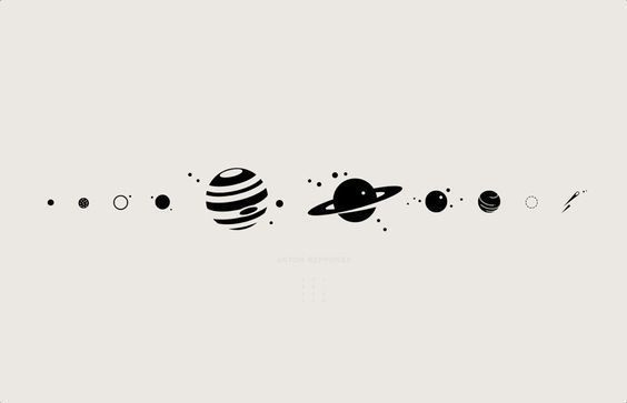 Solar System Tattoo! | Solar System Tattoo, Planet Tattoos dedans Dessin Systeme Solaire