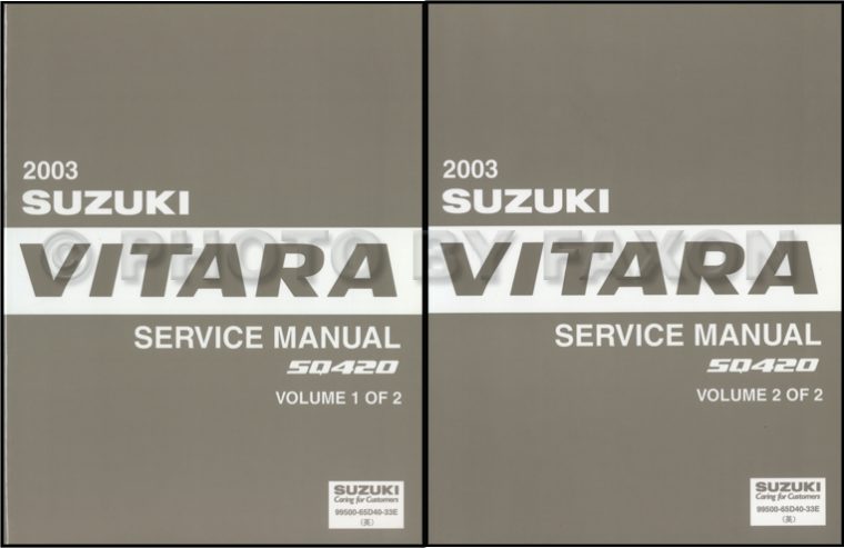 suzuki vitara user manual
