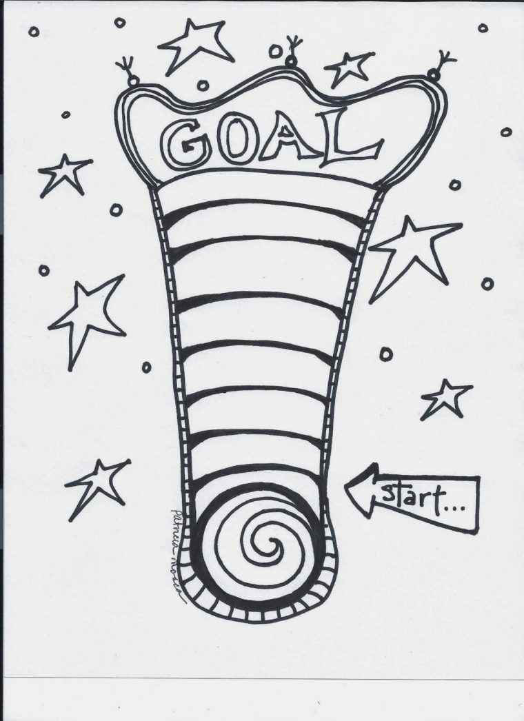 goal coloring pages