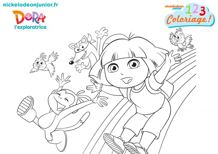1, 2, 3 Coloriage ! | Coloriez Le Dessin De 1, 2, 3 dedans Dessin A Colorier Dora Gratuit A Imprimer 1, 2, 3 Coloriage ! | Coloriez Le Dessin De 1, 2, 3 dedans Dessin A Colorier Dora Gratuit A Imprimer