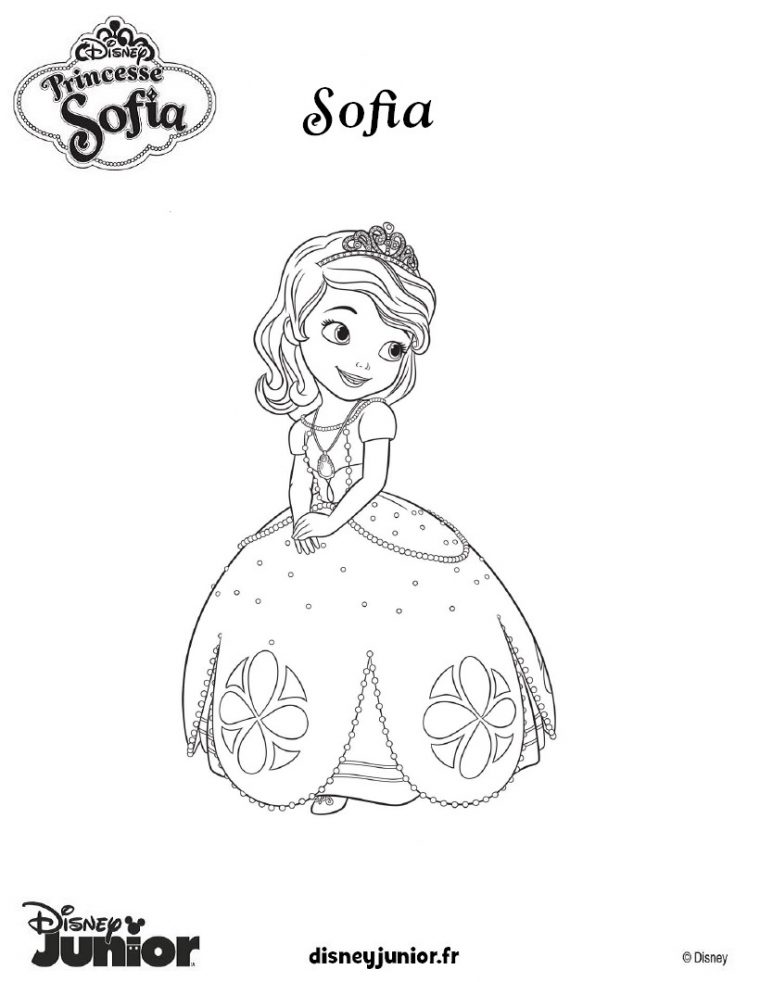 10 Coloriage De Princesse Sofia A Imprimer | Haut intérieur Coloriage Princesse Sofia À Imprimer