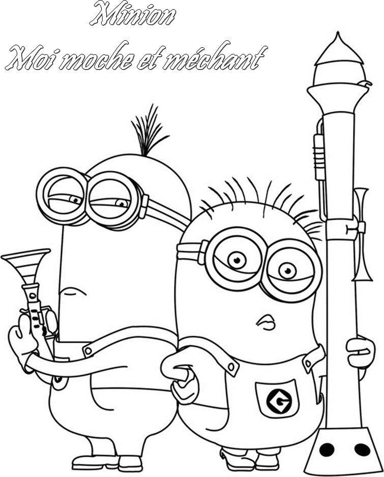 100 Dibujos De Minions Para Colorear | Oh Kids | Page 8 encequiconcerne Coloriage A Imprimer Minion Gratuit