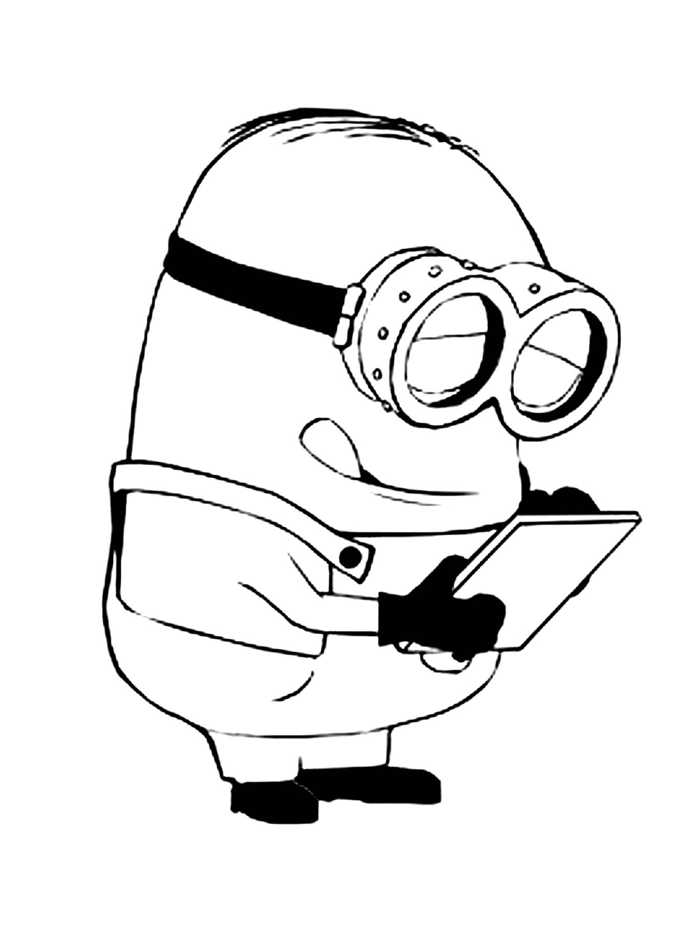 100 Dibujos De Minions Para Colorear | Oh Kids | Page 9 encequiconcerne Coloriage Minion