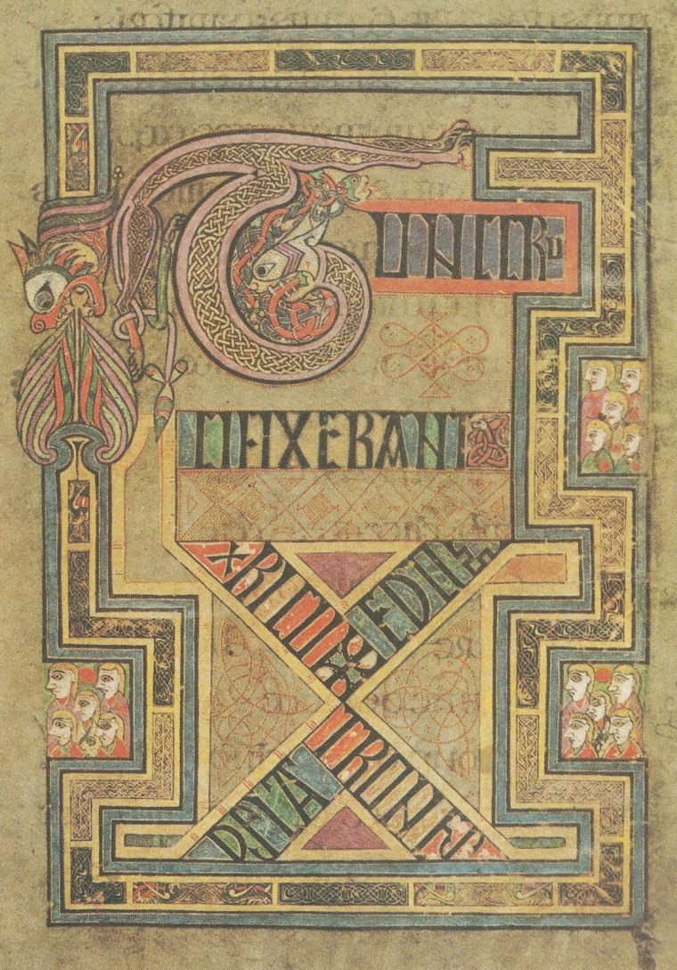 1000+ Images About Celtic Borders/Layouts On Pinterest tout Script In The Book Of Kells