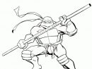 106 Dessins De Coloriage Tortue Ninja À Imprimer Sur pour Coloriage Tortue Ninja Michelangelo