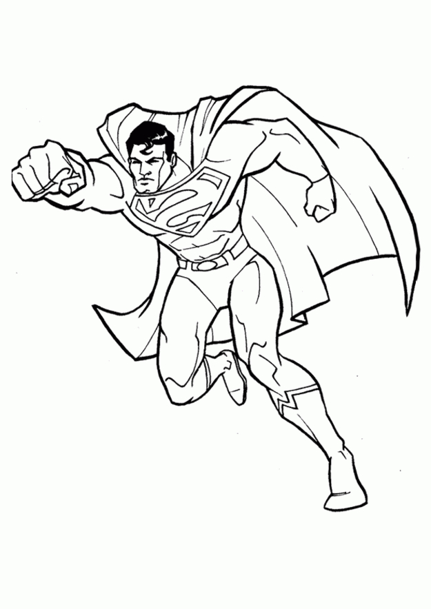 108 Dessins De Coloriage Superman À Imprimer intérieur Coloriage Super Hero A Imprimer Gratuit