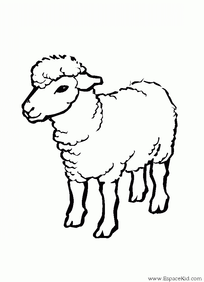 119 Dessins De Coloriage Mouton À Imprimer destiné Coloriage Mouton À Imprimer