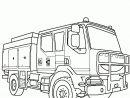 129 Dessins De Coloriage Camion À Imprimer à Coloriage Pompier À Imprimer