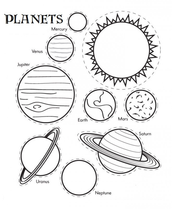 13 Complexe Coloriage Planete Images | Coloriage avec Systeme Solaire Dessin