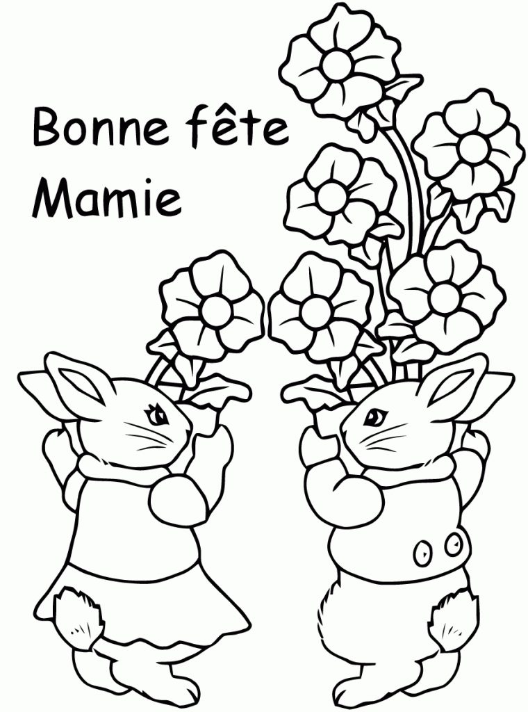 13 Simple Coloriage Fete Gallery | Coloriage encequiconcerne Coloriage De Fete Des Mere
