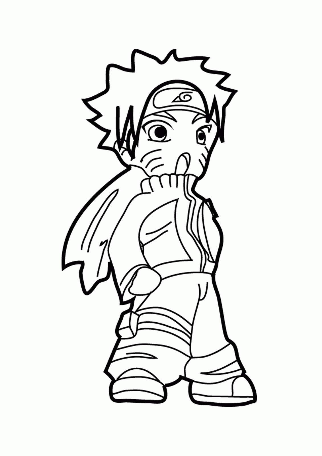 Imprimer Coloriage De Naruto À Imprimer Images Voyager En Solo