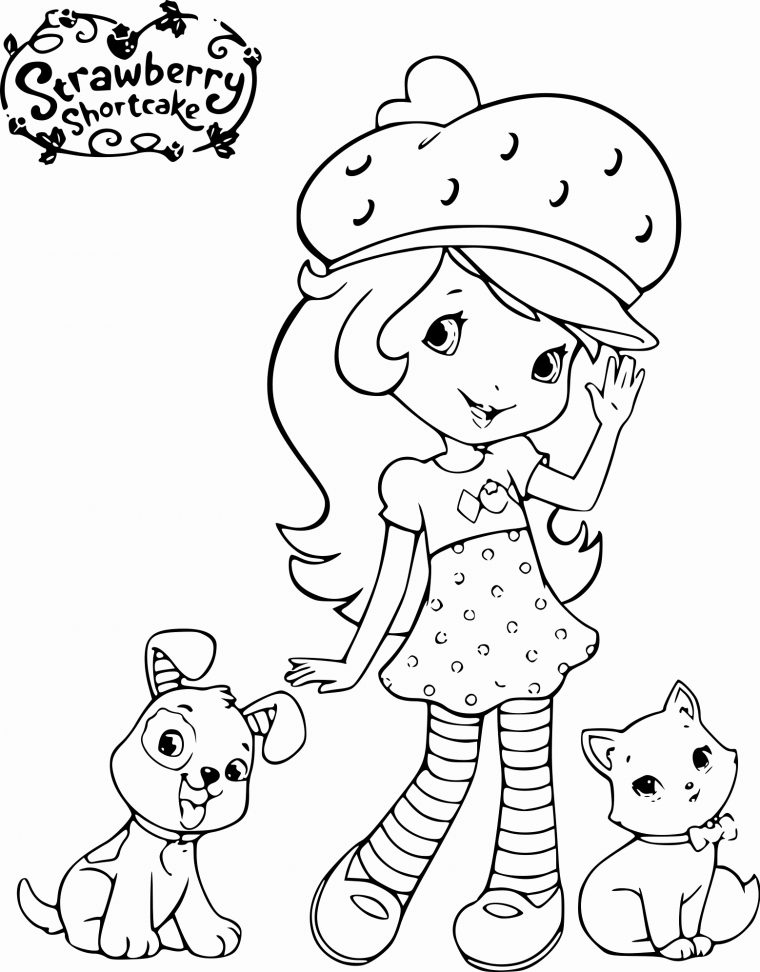 14 Inspirant Galerie De Coloriage Charlotte Aux Fraises Et concernant Coloriage Charlotte Au Fraise