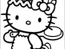143 Dessins De Coloriage Hello Kitty À Imprimer tout Des Coloriages