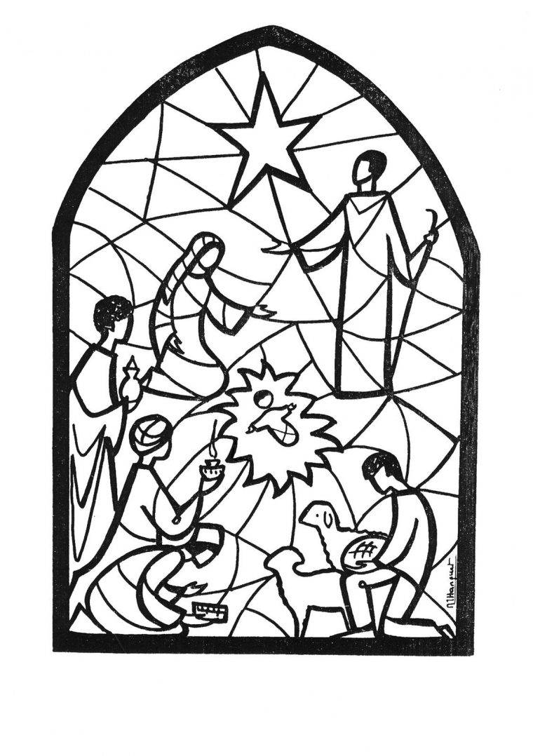 15 Coloriage De Noel Creche | 30000 ++ Collections De tout Crèche À Colorier