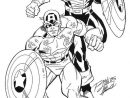 156 Dessins De Coloriage Captain America À Imprimer Sur encequiconcerne Coloriage Captain America