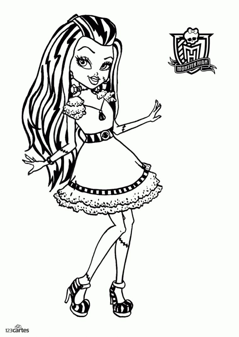 16 Coloriages Monster High | 123 Cartes intérieur Imprime Dessin De Coloriage 16 Coloriages Monster High | 123 Cartes intérieur Imprime Dessin De Coloriage