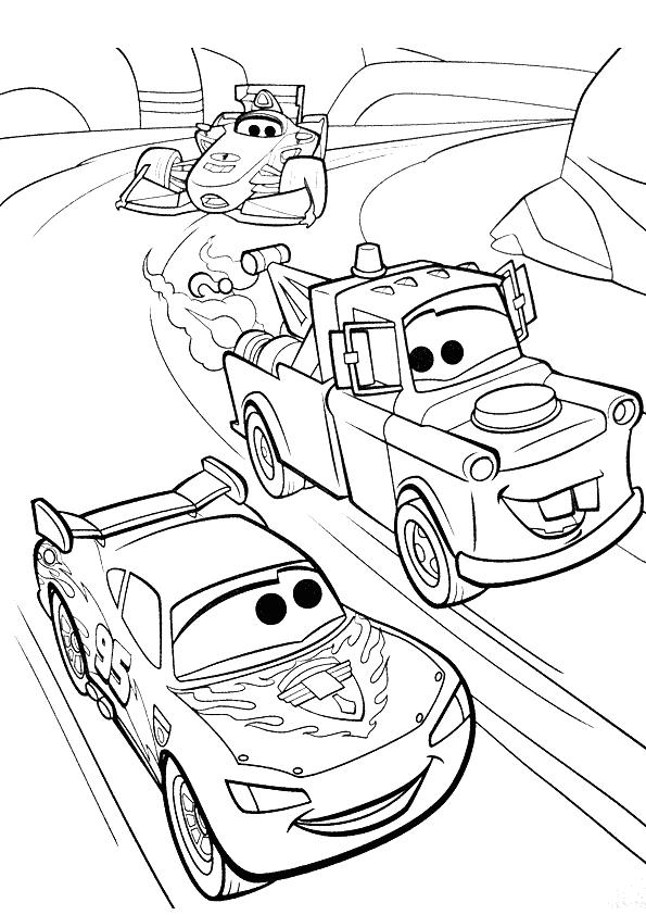 18 Dessins De Coloriage Cars Gratuit À Imprimer destiné Dessin A Colorier Cars