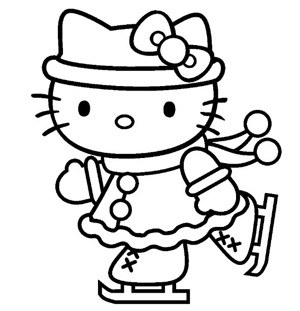 19 Dessins De Coloriage Hello Kitty À Imprimer A4 À Imprimer concernant Coloriage À Imprimer Hello Kitty Sirène