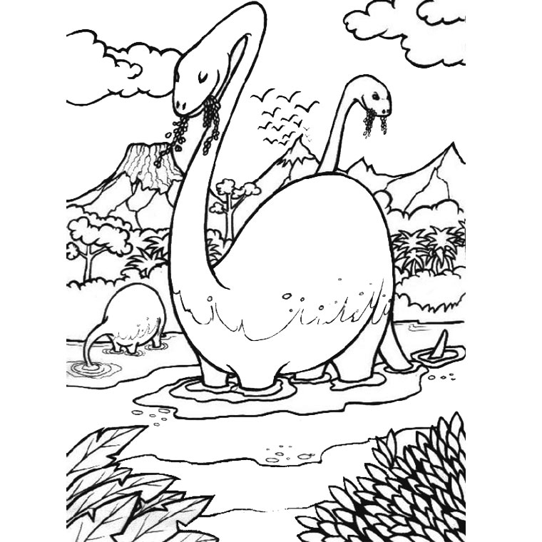 204 Dibujos De Dinosaurios Para Colorear | Oh Kids | Page 20 pour Dessin À Colorier Dinosaure