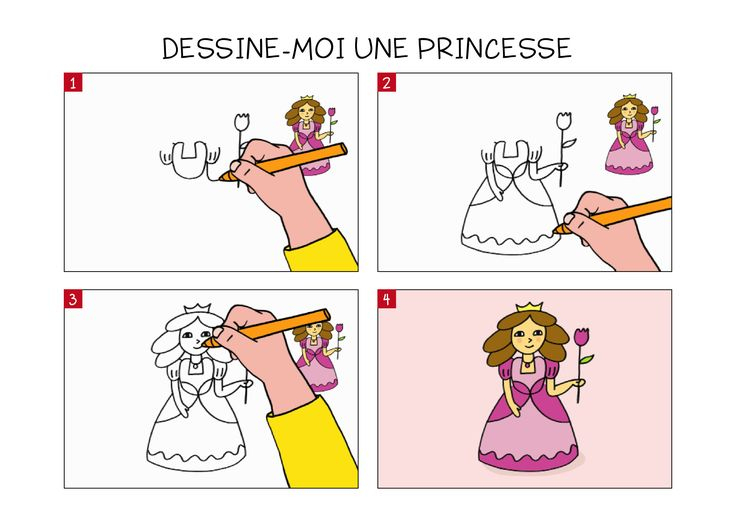 3506-Apprendre-A-Dessiner-Une-Princesse-En-3-Etapes pour Comment Dessiner Une Princesse