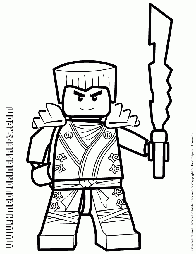 37 Dessins De Coloriage Ninjago À Imprimer tout Coloriage Ninjago Lloyd