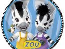 $4.99 - Zou Cartoon Zebra Bizou Elzee Kids Birthday Party encequiconcerne Image Elzee
