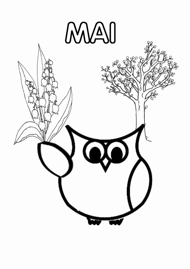 79 Luxe Stock De Coloriage Mois De Mai | Panorama-So pour Cahier De Coloriage À Imprimer Maternelle