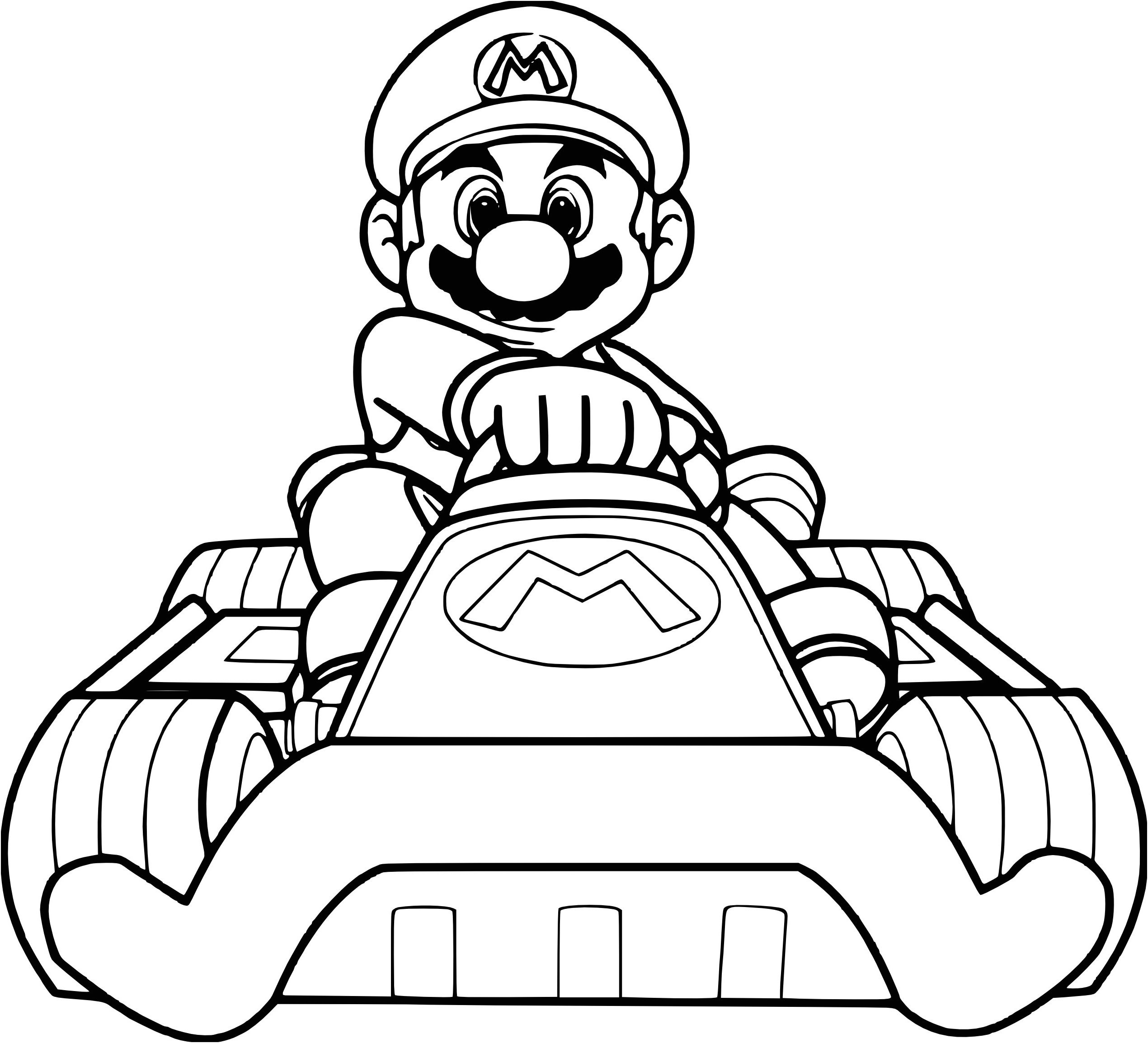 8 Vivant Coloriage De Mario Pictures En 2020 | Coloriage à Coloriage Mario Kart 7