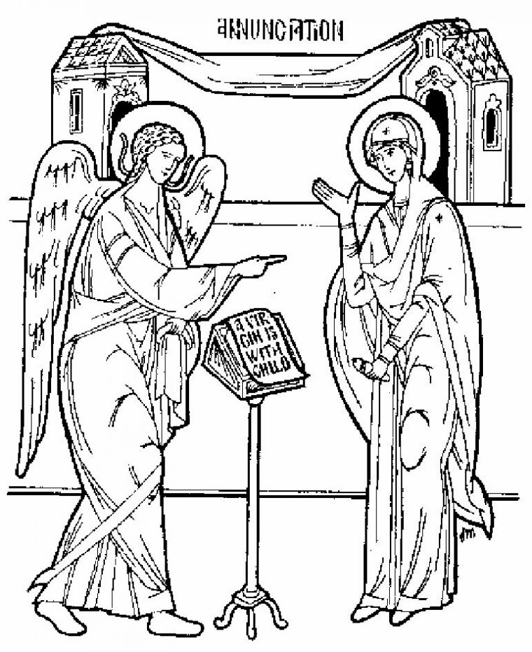 orthodox coloring pages