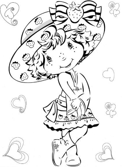 88 Best Charlotte Aux Fraises Images On Pinterest concernant Coloriage Charlotte Au Fraise