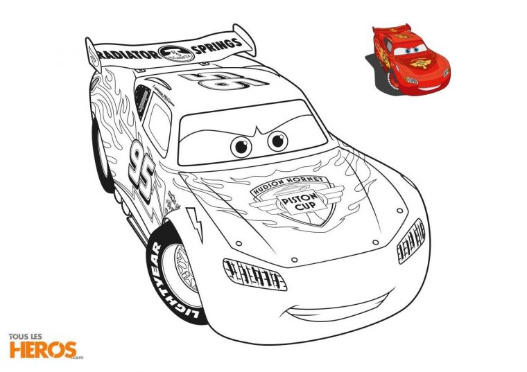 9 Fabuleux Coloriage Flash Mcqueen Collection – Coloriage intérieur Coloriage Flash Mcqueen