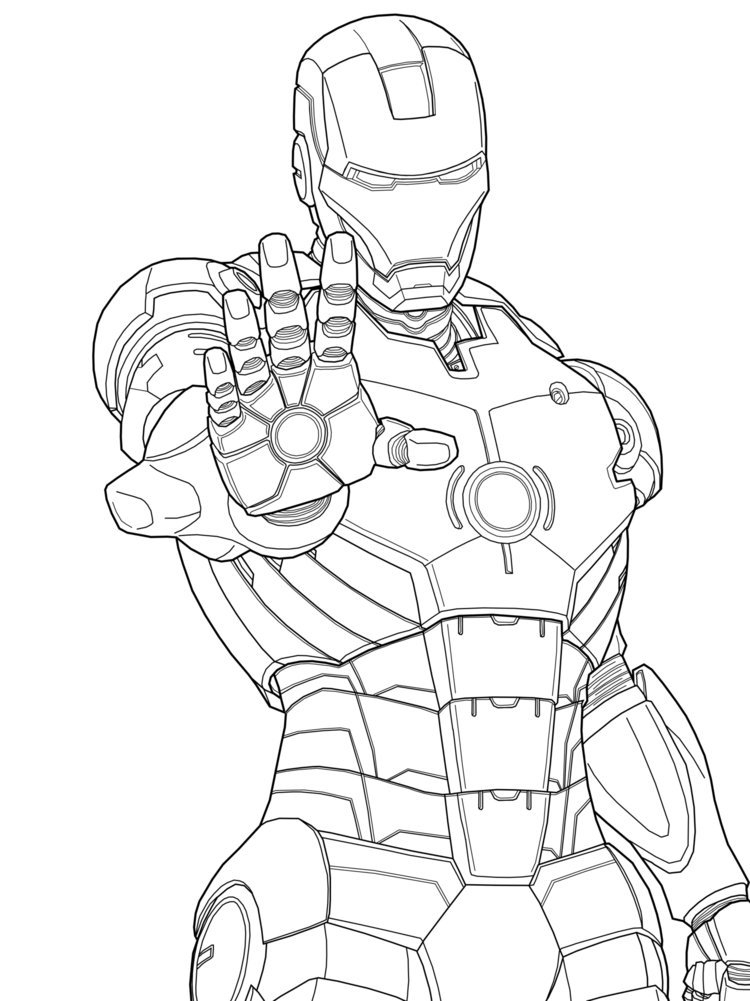 92 Dessins De Coloriage Iron Man À Imprimer Sur Laguerche à Dessin A Colorier Gratuit Iron Man