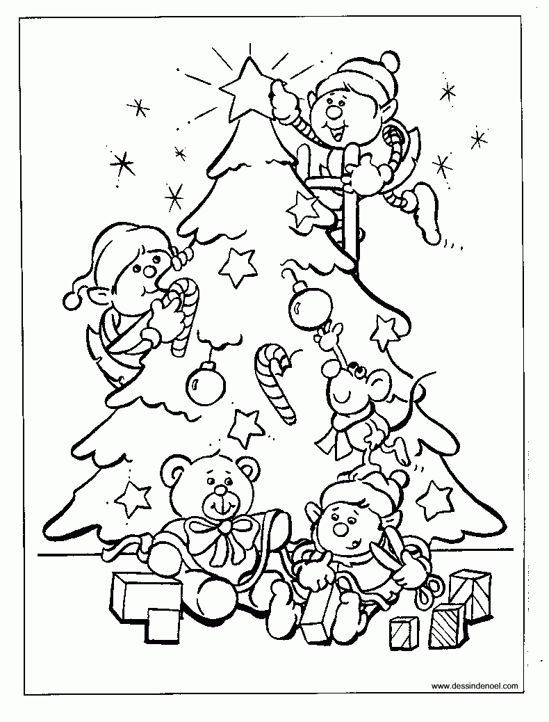 95 Dessins De Coloriage Noël Maternelle À Imprimer destiné Coloriage Noe