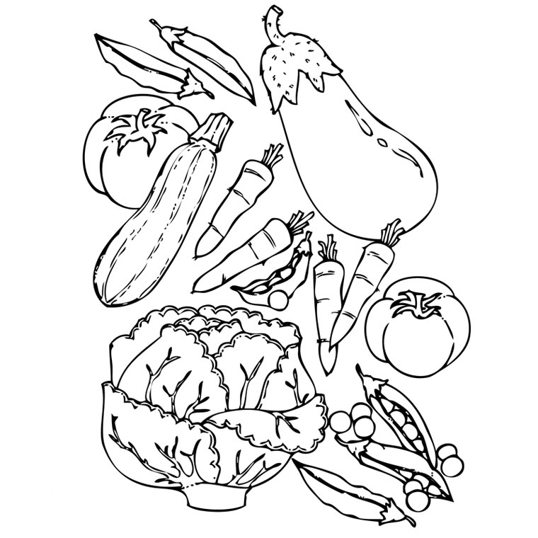 99 Dessins De Coloriage Fruit Et Legume À Imprimer pour Coloriage Fruits Et Legumes