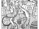A Day At The Circus Coloring Page On Behance | Adult intérieur Coloriages