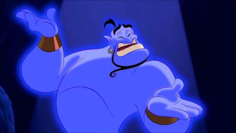 A Pocket History Of Robin Williams’ Wisecracking Genie encequiconcerne Génie D Aladin
