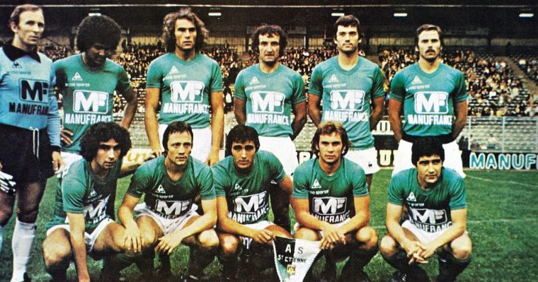 A.s Saint-Etienne 1978-79. – The Vintage Football Club encequiconcerne Ecusson Des Equipes De Foot