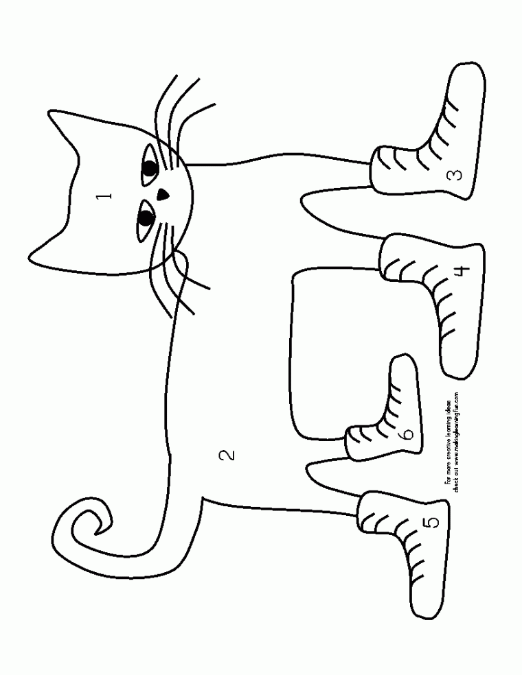 pete the cat printable coloring pages