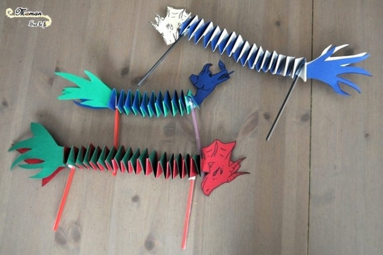 {Activité} Fabriquer Un Dragon Du Nouvel An Chinois tout Fabriquer Un Dragon Chinois