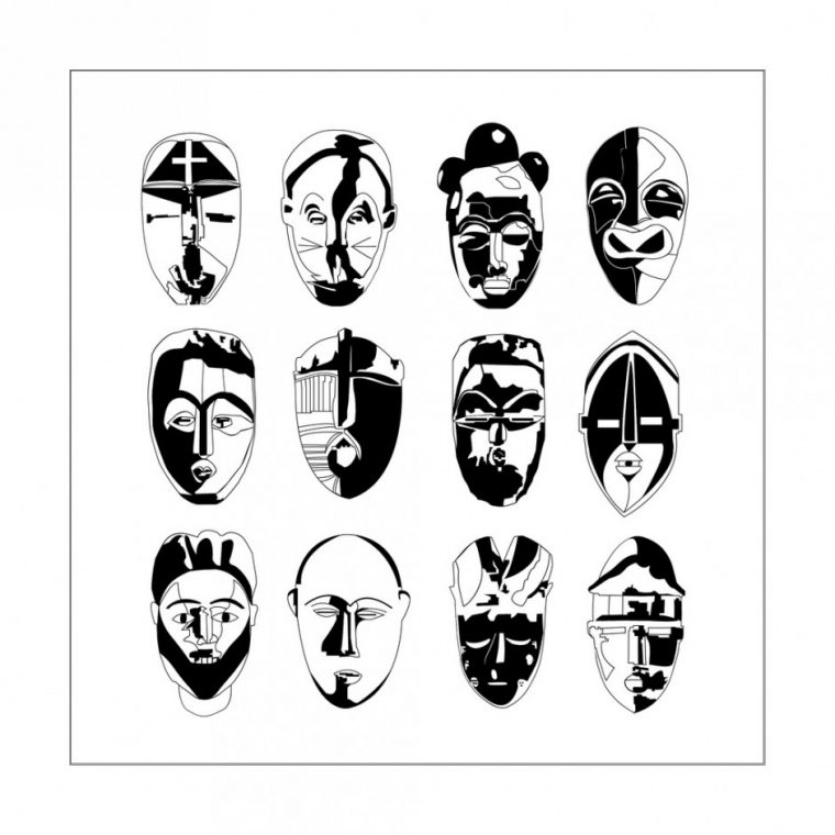 Afrique Masques – Afrique – Coloriages Difficiles Pour Adultes intérieur Dessin Masque Africain