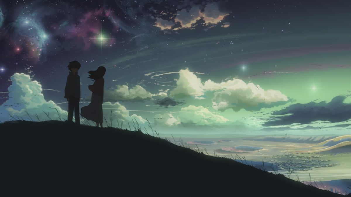 Anime Sky Centimeters Per Second Wallpapers Hd Desktop And intérieur