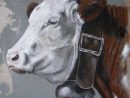 Artiste Peintre Animalier Des Animaux De La Ferme, Poules à Dessin D Une Vache