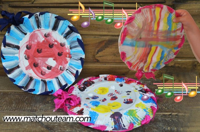 Assiettes Maracas!! | Manualidades Para Niños | Instrument serapportantà Maracas Activité Manuelle